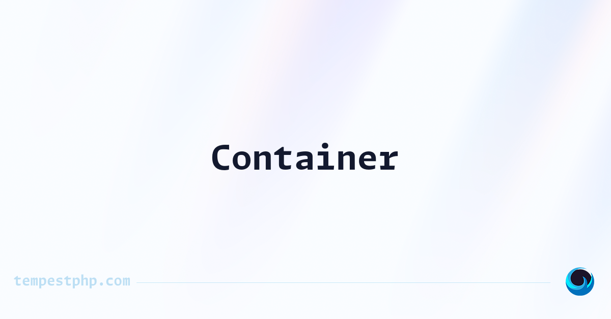 Container — Tempest